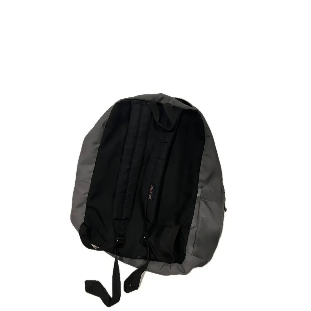 JanSport Superbreak Gray Black Daily Backpack
